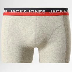 Meilleure vente 😍 Lot De 3 Boxers Rewind Bleu Marine Noir Gris Chiné de Jack And Jones ⌛ -Jack And Jones Soldes jack and jones 299319 12105573 NAVY BLAZER BLACK LI 20220121T161037 04
