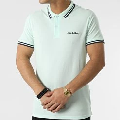 Tout neuf 💯 Polo Manches Courtes Nery Vert Clair de Jack And Jones 🔥 6 Tout neuf 💯 Polo Manches Courtes Nery Vert Clair de Jack And Jones 🔥 -Jack And Jones Soldes jack and jones 299331 12200511 BAY STANDARD 20220124T162135 03