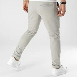 Acheter ⌛ Pantalon Chino Slim Marco Dave Gris de Jack And Jones 😀 -Jack And Jones Soldes jack and jones 299636 12200011 GHOST GRAY 20220127T075834 04