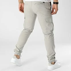 Coupon 🎁 Jogger Pant Slim Marco Joe Gris de Jack And Jones 🎉 -Jack And Jones Soldes jack and jones 299710 12203355 GHOST GRAY 20220126T155008 04