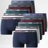 Le moins cher 🧨 Lot De 10 Boxers Solid 12189937 Vert Kaki Bordeaux de Jack And Jones 🔥