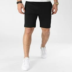 Vente flash 👏 Short Chino Phil Noir de Jack And Jones 😀 -Jack And Jones Soldes jack and jones 299945 12175152 BLACK 20220126T154847 03