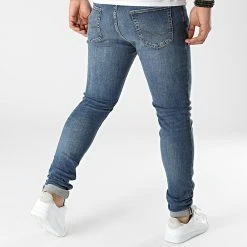 Nouveau 🛒 Jean Skinny Pete Original Bleu Denim de Jack And Jones 💯 -Jack And Jones Soldes jack and jones 299954 12195547 BLUE DENIM 20220126T143411 04