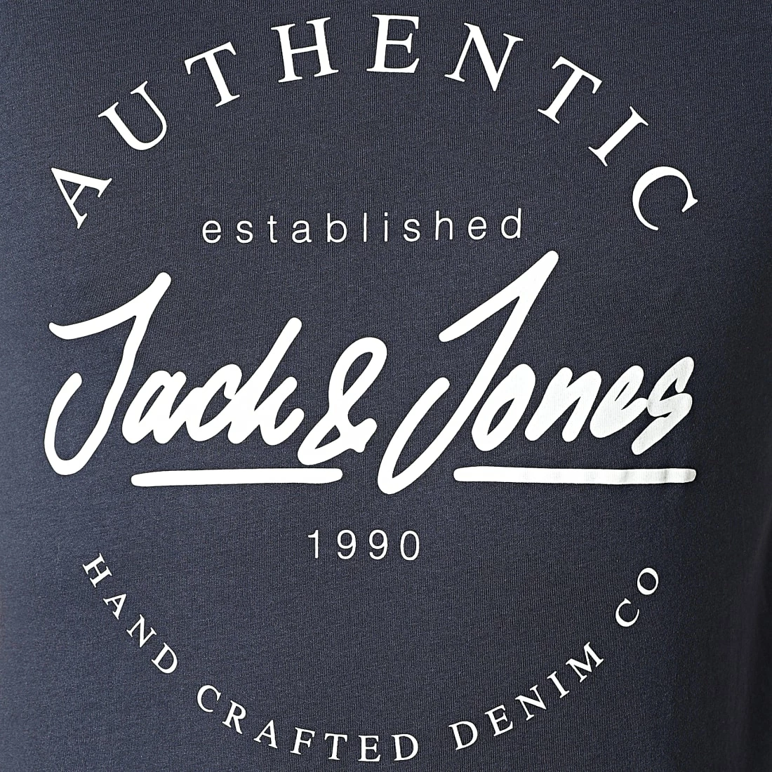 Top 10 😉 Tee 👕 Shirt Dusty Bleu Marine de Jack And Jones 🧨 2 Top 10 😉 Tee 👕 Shirt Dusty Bleu Marine de Jack And Jones 🧨 – Image 2