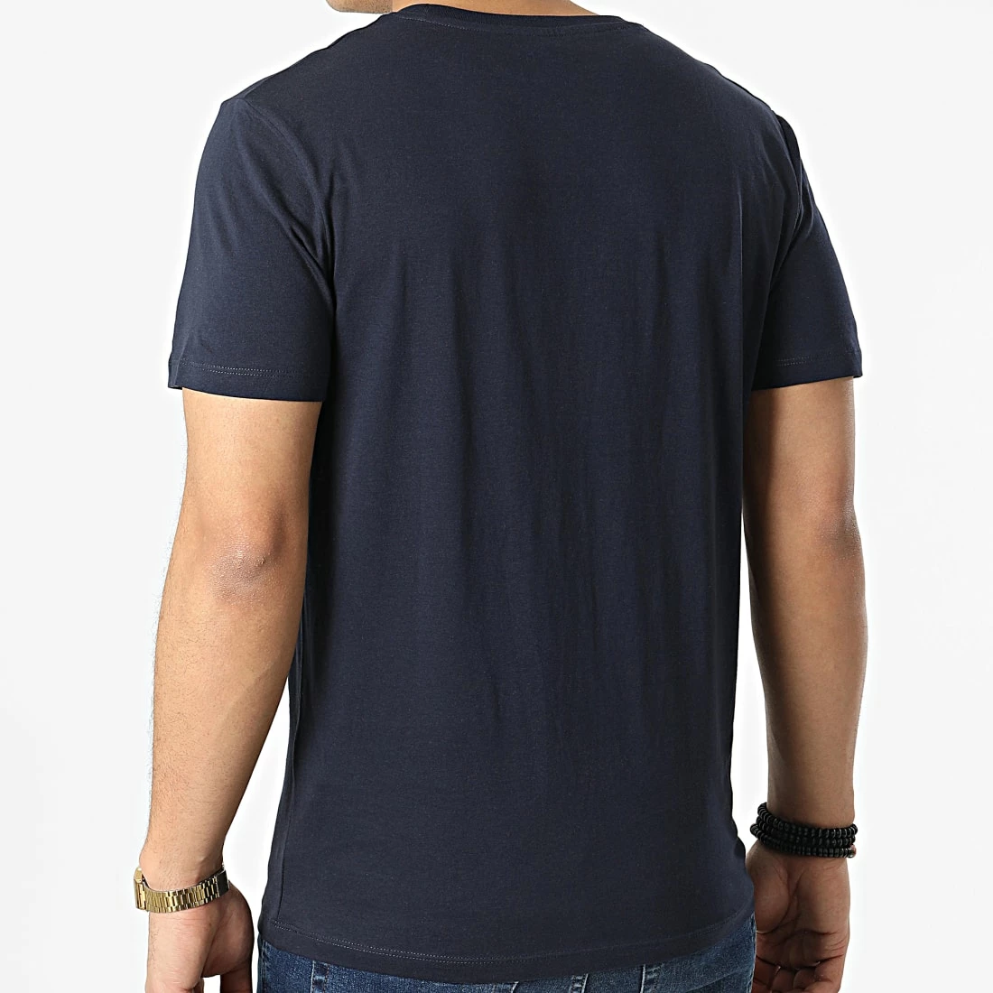 Coupon 🥰 Tee 👚 Shirt Fabian Bleu Marine de Jack And Jones 💯 4 Coupon 🥰 Tee 👚 Shirt Fabian Bleu Marine de Jack And Jones 💯 – Image 4