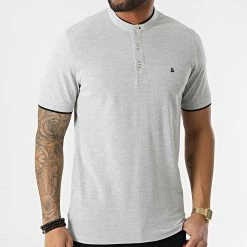 Remise 🧨 Polo A Manches Courtes Paulos Mao Gris Chiné de Jack And Jones ⌛ 6 Remise 🧨 Polo A Manches Courtes Paulos Mao Gris Chiné de Jack And Jones ⌛ -Jack And Jones Soldes jack and jones 300963 12199711 LIGHT GREY MEL 20220301T143538 03
