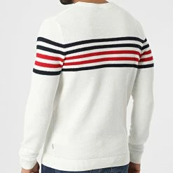 Remise 🎉 Pull Schmidt Blanc de Jack And Jones ⭐ 7 Remise 🎉 Pull Schmidt Blanc de Jack And Jones ⭐ -Jack And Jones Soldes jack and jones 300984 12201515 CLOUD DANCER 20220203T161222 04