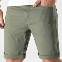Budget 🎁 Short Jean Rick Original Vert Kaki de Jack And Jones 😉 7 Budget 🎁 Short Jean Rick Original Vert Kaki de Jack And Jones 😉 -Jack And Jones Soldes jack and jones 301663 12201546 DUSTY OLIVE 20220217T113359 03
