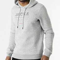 Top 10 ⭐ Sweat Capuche Gala Gris Chiné de Jack And Jones 🧨