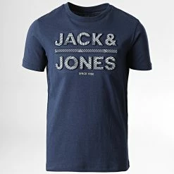 Nouveau 👏 Tee 👕 Shirt Enfant Gala Bleu Marine de Jack And Jones 🎁