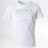Bon marché 🥰 Tee 👚 Shirt Enfant Gala Blanc de Jack And Jones ⌛