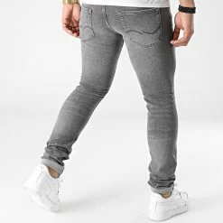Meilleur prix 🔔 Jean Skinny Liam Original Gris de Jack And Jones ⭐ 7 Meilleur prix 🔔 Jean Skinny Liam Original Gris de Jack And Jones ⭐ -Jack And Jones Soldes jack and jones 302152 12201738 GREY DENIM 20220218T153043 04
