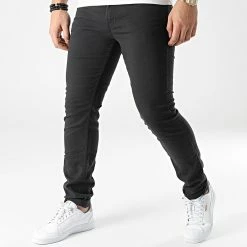 Meilleur prix 💯 Jean Slim Glenn Original Noir de Jack And Jones 🎉
