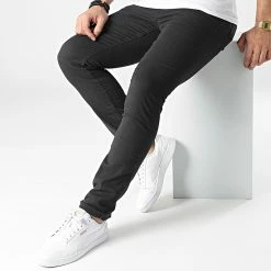 Meilleur prix 💯 Jean Slim Glenn Original Noir de Jack And Jones 🎉 -Jack And Jones Soldes jack and jones 302175 12201530 BLACK 20220217T152739 03