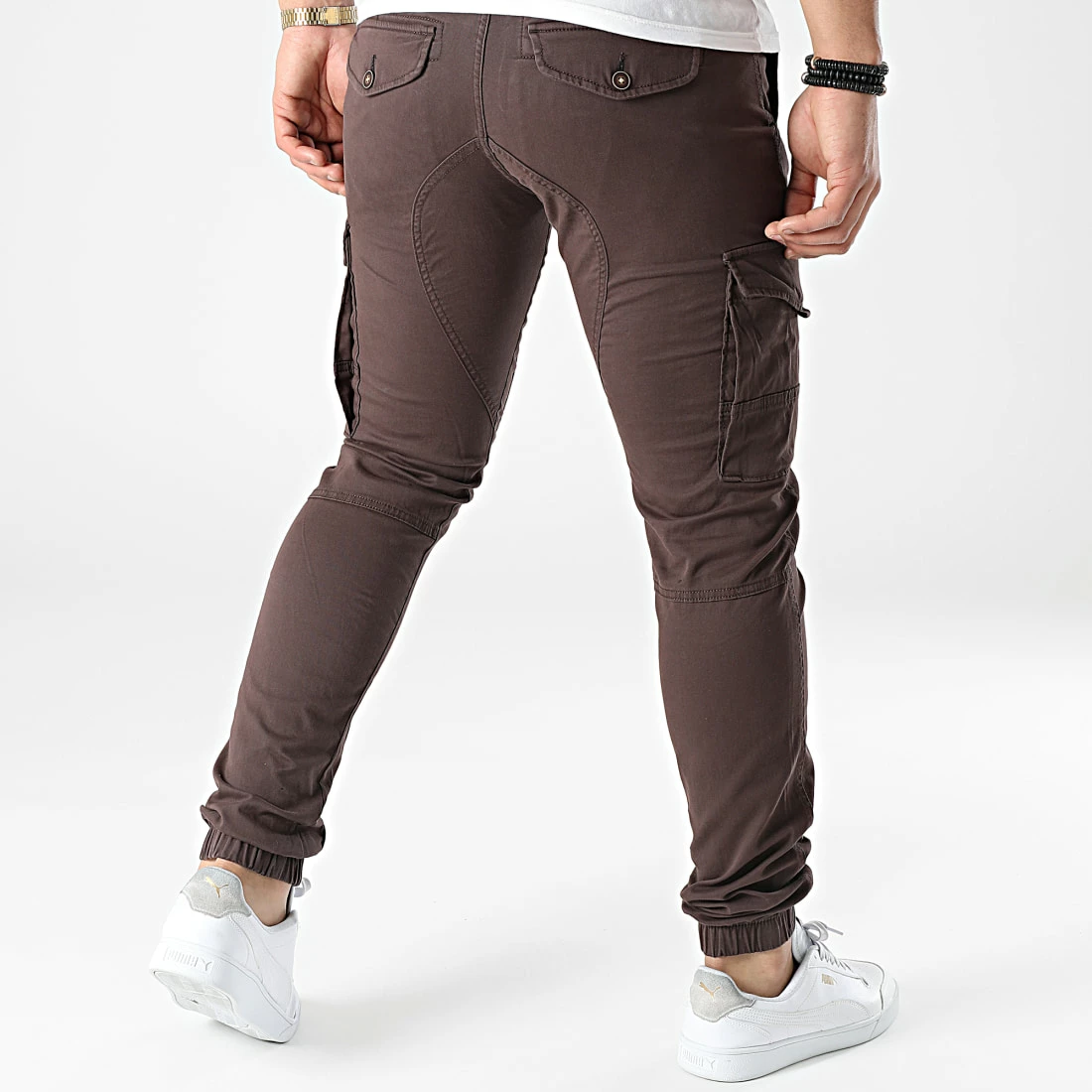 Top 10 😀 Jogger Pant Regular Fit Paul Marron de Jack And Jones 👍 4 Top 10 😀 Jogger Pant Regular Fit Paul Marron de Jack And Jones 👍 – Image 4