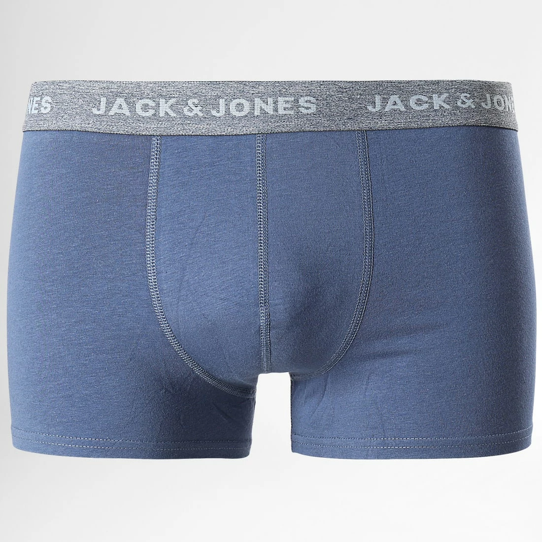 Meilleure vente 😍 Lot De 5 Boxers Serge Bleu MarineNoir Gris Chiné de Jack And Jones ❤️ – Image 5