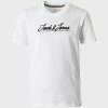Vente flash ❤️ Tee 👕 Shirt Enfant Ortons Upscale Blanc de Jack And Jones 🌟
