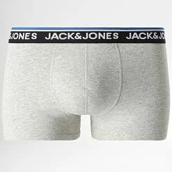 Meilleure vente ⌛ Lot De 5 Boxers Bullet Noir Gris Chiné de Jack And Jones 🔔 -Jack And Jones Soldes jack and jones 302209 12208754 LIGHT GREY MEL BLACK ME 20220215T173855 03