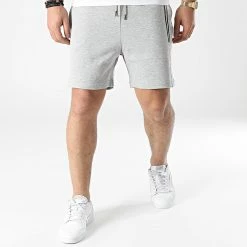 Coupon 😍 Short Jogging Steve Gris Chiné de Jack And Jones 🎁 6 Coupon 😍 Short Jogging Steve Gris Chiné de Jack And Jones 🎁 -Jack And Jones Soldes jack and jones 302278 12200064 LIGHT GREY MEL 20220217T152051 03
