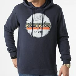 Top 10 👏 Lot De 2 Sweats Capuche Brady Bleu Marine Gris Chiné de Jack And Jones 🎁 -Jack And Jones Soldes jack and jones 302527 12213566 NAVY BLAZER NAVY BLAZE 20220218T140922 03