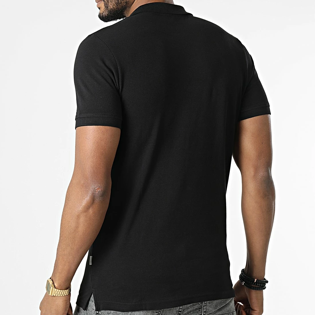 Bon marché 😉 Polo A Manches Courtes Shark Noir de Jack And Jones ⌛ 4 Bon marché 😉 Polo A Manches Courtes Shark Noir de Jack And Jones ⌛ – Image 4