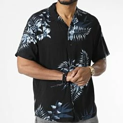 Le moins cher 😀 Chemise Manches Courtes Reggie Noir Bleu Marine Floral de Jack And Jones 🔥 6 Le moins cher 😀 Chemise Manches Courtes Reggie Noir Bleu Marine Floral de Jack And Jones 🔥 -Jack And Jones Soldes jack and jones 302857 12203696 ASPHALT ASPHALT 20220214T152348 03