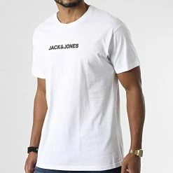Remise 😉 Tee 👚 Shirt You Blanc de Jack And Jones ⌛