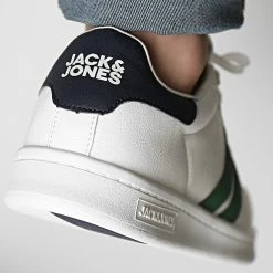 De gros ⌛ Baskets Justice 12203947 White Amazon de Jack And Jones ⭐ -Jack And Jones Soldes jack and jones 303021 12203947 WHITE AMAZON 20220211T155732 04