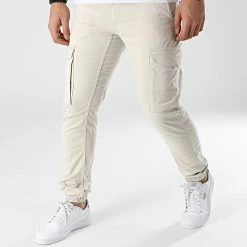 Meilleure affaire ✔️ Jogger Pant Paul Flake Beige de Jack And Jones 🎁