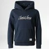 Grosses soldes 🌟 Sweat Capuche Enfant Ortons Upscale Bleu Marine de Jack And Jones 🎁