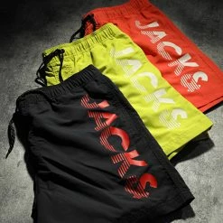 Bon marché ❤️ Short De Bain Crete Orange de Jack And Jones 🌟 -Jack And Jones Soldes jack and jones 303275 12203826 HOT CORAL 20220316T150834 05