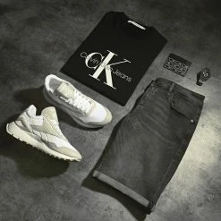 Budget ✔️ Short Jean Rick Original Gris Anthracite de Jack And Jones 😀 -Jack And Jones Soldes jack and jones 303342 12201714 GREY DENIM 20220309T150655 05