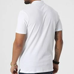 Les meilleures critiques de ✨ Polo A Manches Courtes Blalyon Blanc de Jack And Jones 🔥 -Jack And Jones Soldes jack and jones 303853 12205352 WHITE 20220217T155438 04