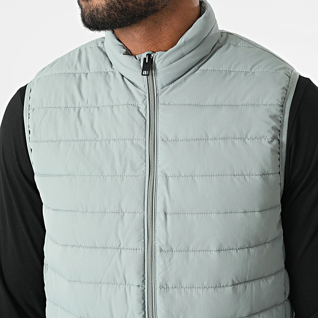 Meilleur prix 😉 Doudoune Sans Manches Recycle Vert Clair de Jack And Jones ⌛ 2 Meilleur prix 😉 Doudoune Sans Manches Recycle Vert Clair de Jack And Jones ⌛ – Image 2