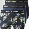 De gros 🎁 Lot De 3 Boxers Staycay Noir Bleu Marine de Jack And Jones 👏