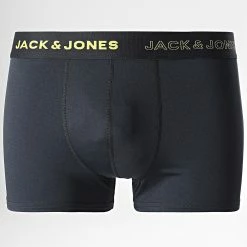 De gros 🎁 Lot De 3 Boxers Staycay Noir Bleu Marine de Jack And Jones 👏 -Jack And Jones Soldes jack and jones 305482 12204881 BLACK BELLWETHER 20220301T150847 03