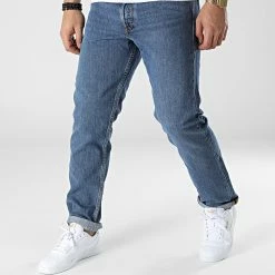 Bon marché 🥰 Jean Chris Original Bleu Denim de Jack And Jones ✔️