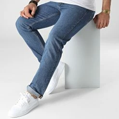 Bon marché 🥰 Jean Chris Original Bleu Denim de Jack And Jones ✔️ -Jack And Jones Soldes jack and jones 305572 12194474 BLUE DENIM 20220228T160100 03