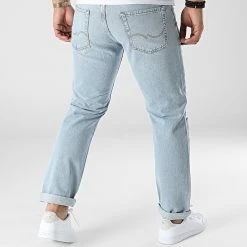 Meilleur prix 🤩 Jean Chris Original Bleu Wash de Jack And Jones 😀 -Jack And Jones Soldes jack and jones 305576 12204319 BLUE DENIM 20220228T160123 04