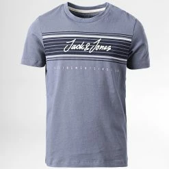 De gros ✨ Tee 👕 Shirt Enfant Juleo Gris de Jack And Jones 🤩