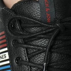 Promo 😀 Baskets Trent Stripe 12203951 Anthracite Red Dahlia de Jack And Jones ✔️ -Jack And Jones Soldes jack and jones 305618 12203951 ANTHRACITE RED DAHLIA 20220302T162417 03