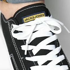 Meilleure affaire 👏 Baskets Corp Canvas 12203651 Anthracite White de Jack And Jones 🥰 -Jack And Jones Soldes jack and jones 305655 12203651 ANTHRACITE 20220303T135352 03
