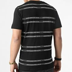 Remise 🥰 Tee 👚 Shirt Di Noir de Jack And Jones 😀 -Jack And Jones Soldes jack and jones 307488 12200549 BLACK STANDRAD F 20220307T162159 04