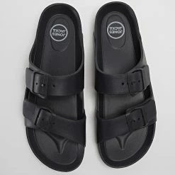 Grosses soldes 🛒 Sandales Roxton Bleu Marine de Jack And Jones 💯 -Jack And Jones Soldes jack and jones 310022 12204004 ANTHRACITE 20220330T160021 04