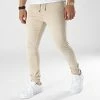 Meilleure affaire ✨ Jean Slim Pete Flex Beige de Jack And Jones 🎁