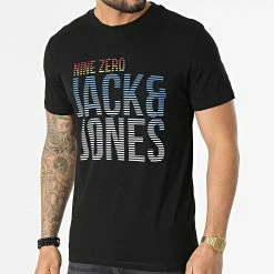 Remise ⭐ Tee 👕 Shirt Arthurs Noir de Jack And Jones ✨