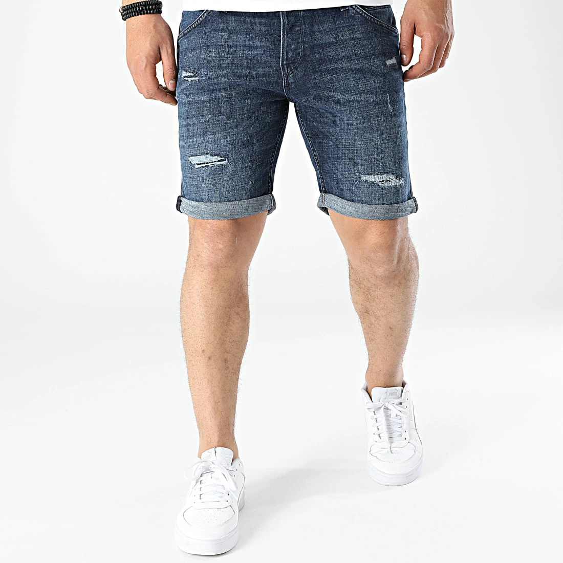 Tout neuf 🌟 Short Jean Rick Fox Bleu Denim de Jack And Jones 🤩 3 Tout neuf 🌟 Short Jean Rick Fox Bleu Denim de Jack And Jones 🤩 – Image 3