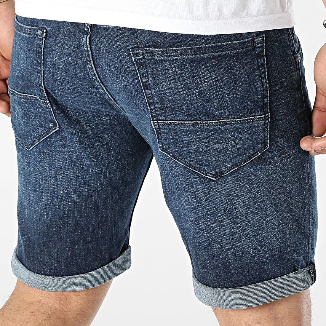 Tout neuf 🌟 Short Jean Rick Fox Bleu Denim de Jack And Jones 🤩 4 Tout neuf 🌟 Short Jean Rick Fox Bleu Denim de Jack And Jones 🤩 – Image 4