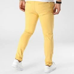 Coupon 😍 Pantalon Chino Slim Marco Bowie Jaune de Jack And Jones 🎉 -Jack And Jones Soldes jack and jones 313864 12202201 OCHRE 20220414T155036 04