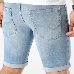 Offres 👍 Short Jean Rick Original Bleu Denim de Jack And Jones 😍 -Jack And Jones Soldes jack and jones 313891 12207405 BLUE DENIM 20220412T142825 04
